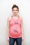 Yoga Mama Yoga Baby Maternity Sports Tank top