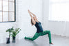 Jungle Leaves Női Sport Leggings