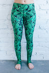 Jungle Leaves Női Sport Leggings