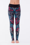 Cartoon Robot Női Sport Leggings