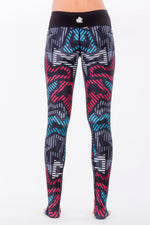 Cartoon Robot Női Sport Leggings