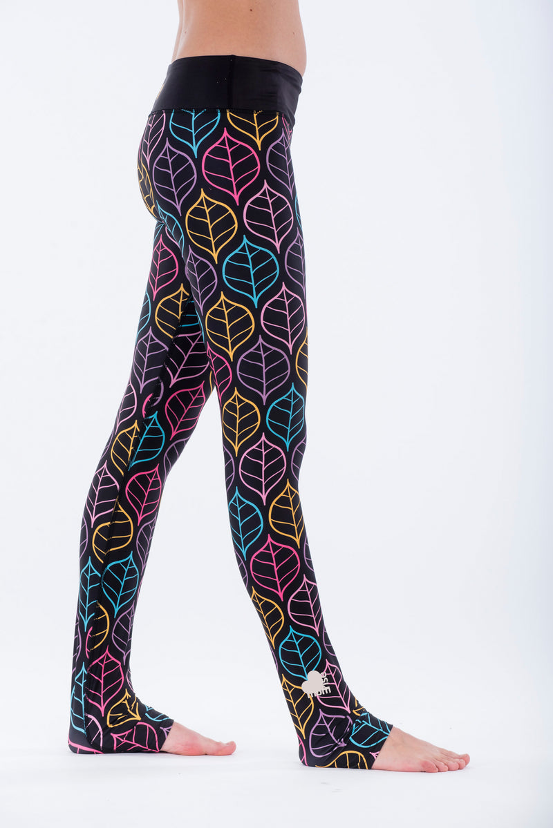 Happy Leaves Női Sport Leggings