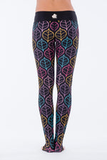 Happy Leaves Női Sport Leggings