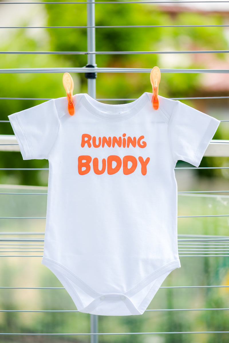 Running Buddy Rövid ujjú Baby Body