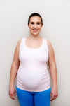 MomFlow Powder Pink Kismama Sport Top
