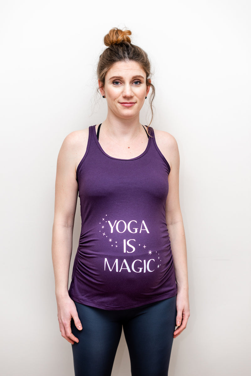 Yoga is magic Maternity Sports Tank top